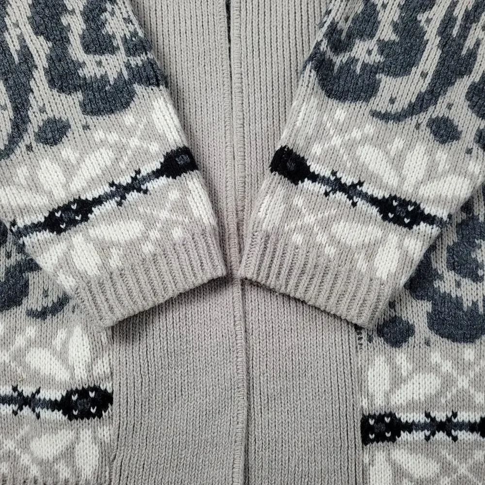 Vintage Mademoiselle Knitwear Open Front Cardigan size Medium/Large